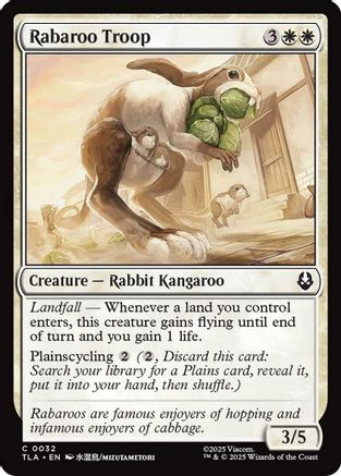 Rabaroo Troop (TLA-032) - Avatar: The Last Airbender Foil