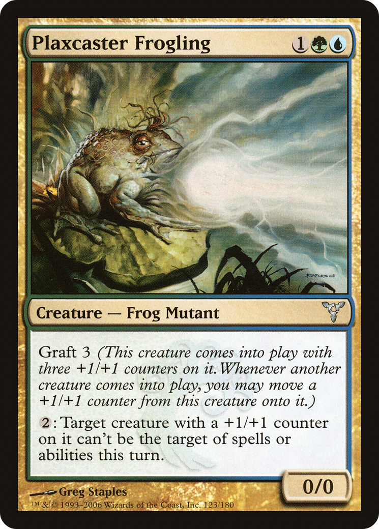 Plaxcaster Frogling (DIS-123) - Dissension Foil