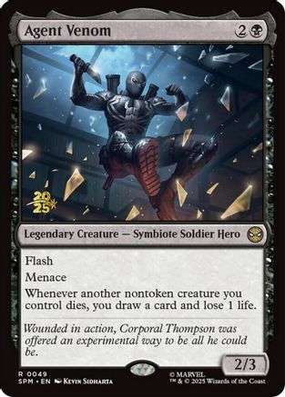 Agent Venom (PRE-049) - Prerelease Cards Foil