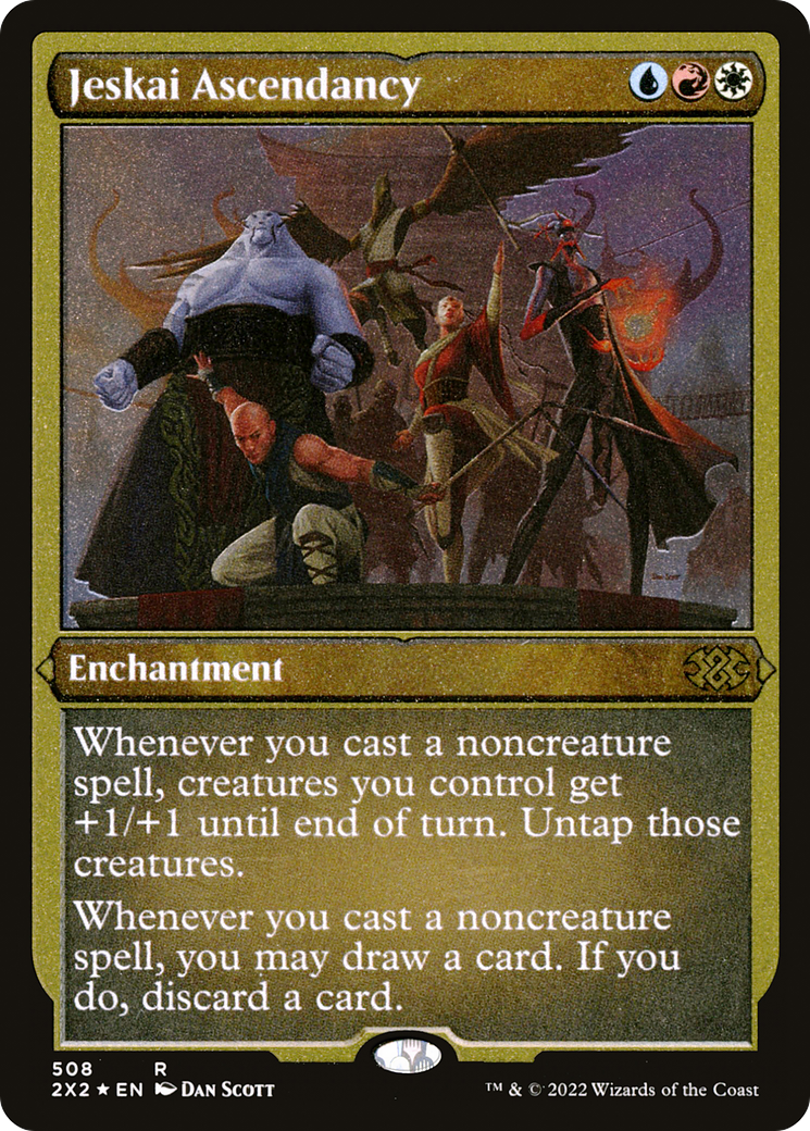Jeskai Ascendancy (2X2-508) - Double Masters 2022 Foil