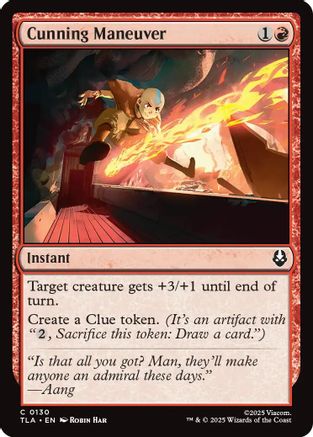 Cunning Maneuver (TLA-130) - Avatar: The Last Airbender Foil