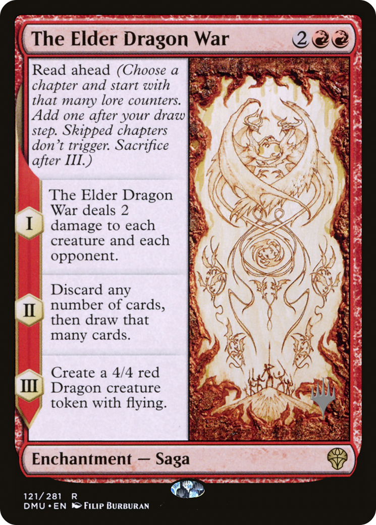 The Elder Dragon War (PPDMU-121P) - Dominaria United Promos