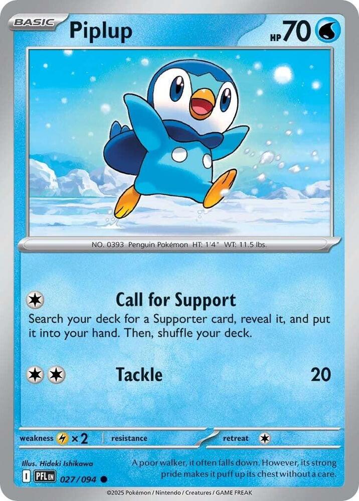 Piplup - 027/094 [ME02: Phantasmal Flames]