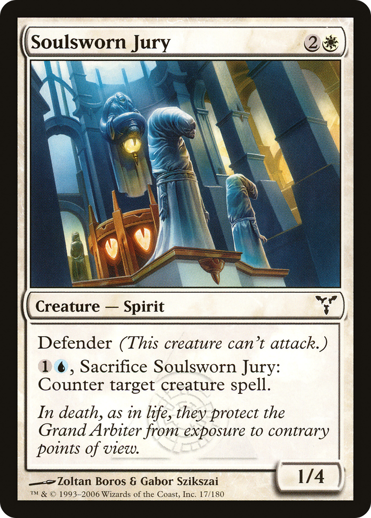 Soulsworn Jury (DIS-017) - Dissension Foil