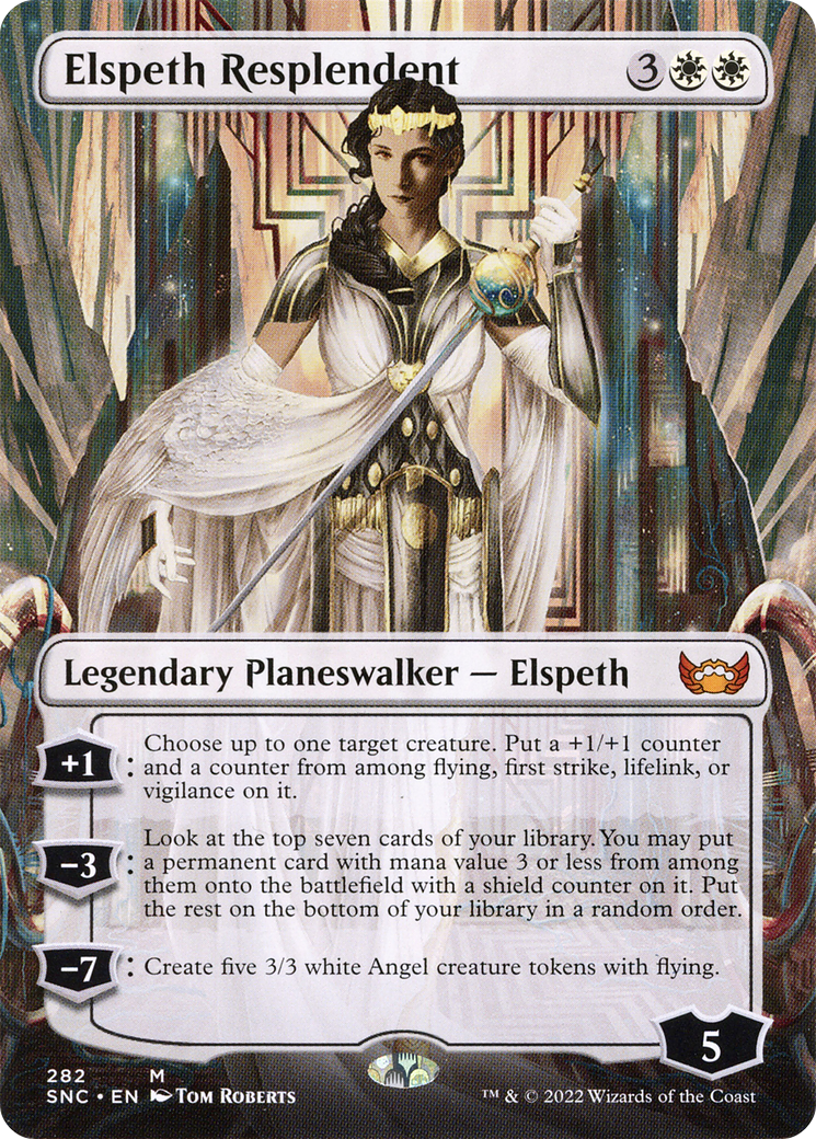 Elspeth Resplendent (SNC-282) - Streets of New Capenna (Borderless)