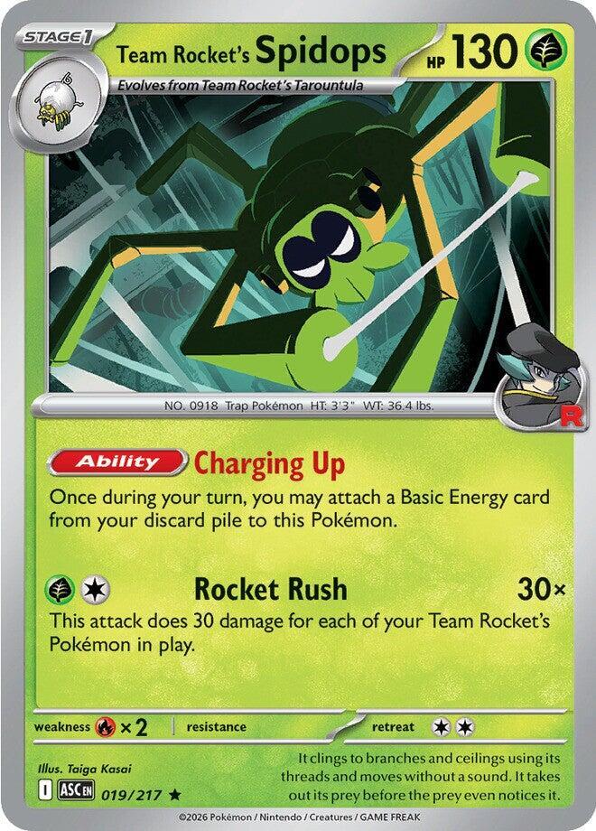 Team Rocket's Spidops (019/217) [ME: Ascended Heroes]