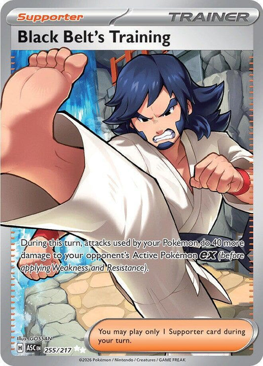 Black Belt's Training (255/217) [ME: Ascended Heroes]