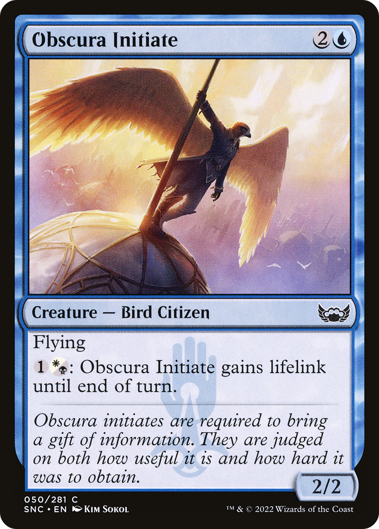 Obscura Initiate (SNC-050) - Streets of New Capenna
