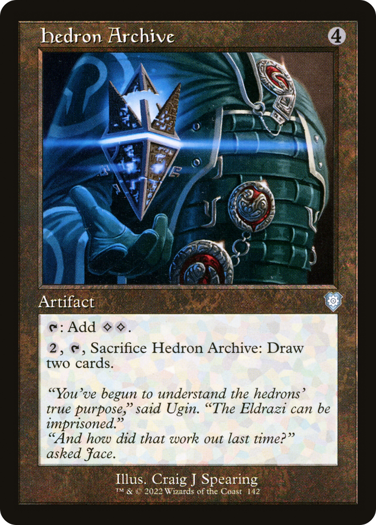 Hedron Archive (BRC-142) - The Brothers' War Commander