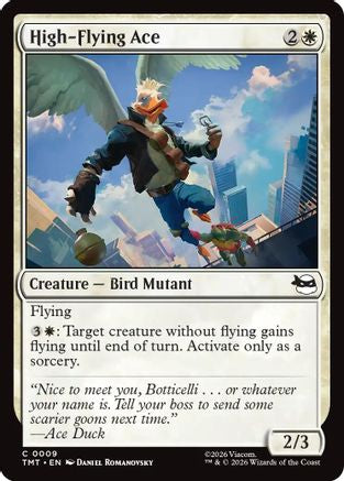 High-Flying Ace (TMT-009) - Teenage Mutant Ninja Turtles Foil