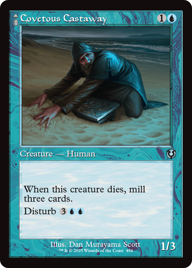 Covetous Castaway // Ghostly Castigator (INR-456) - Innistrad Remastered: (tombstone) Foil