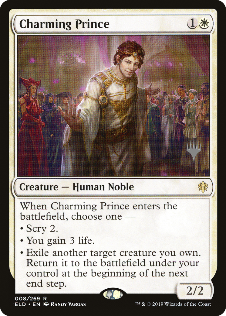 Charming Prince (PPELD-008) - Throne of Eldraine Promos Foil
