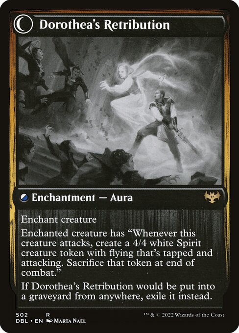 Dorothea, Vengeful Victim (502) [Innistrad: Double Feature] Reverse