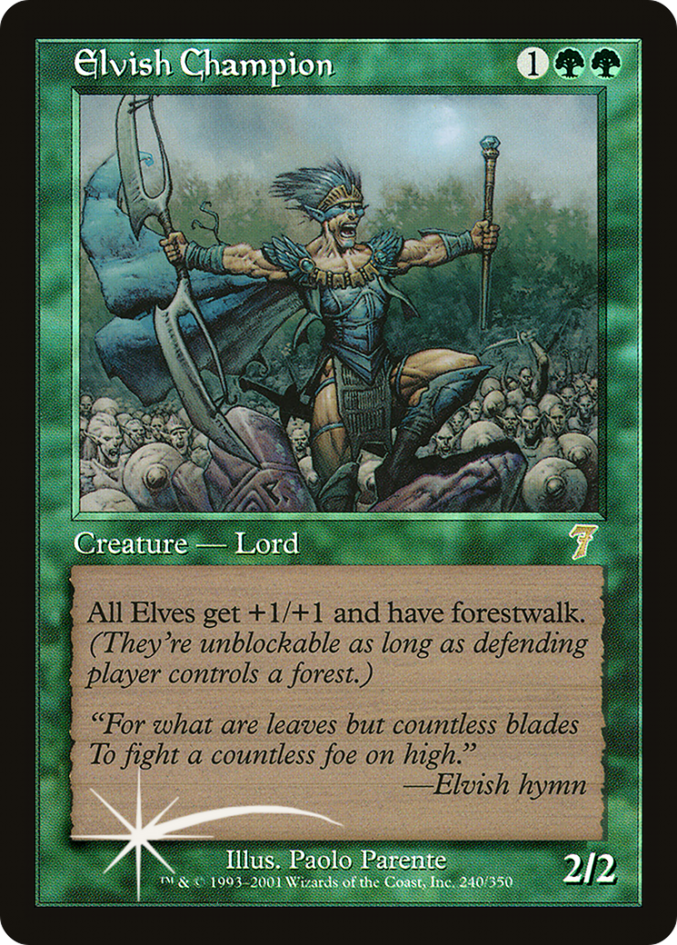 Elvish Champion (7ED-240★) - Seventh Edition Foil