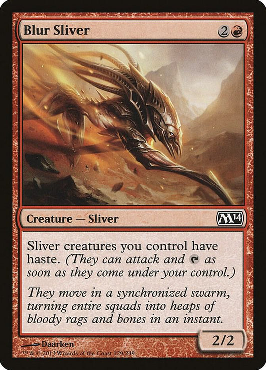 Blur Sliver (129) [Magic 2014]