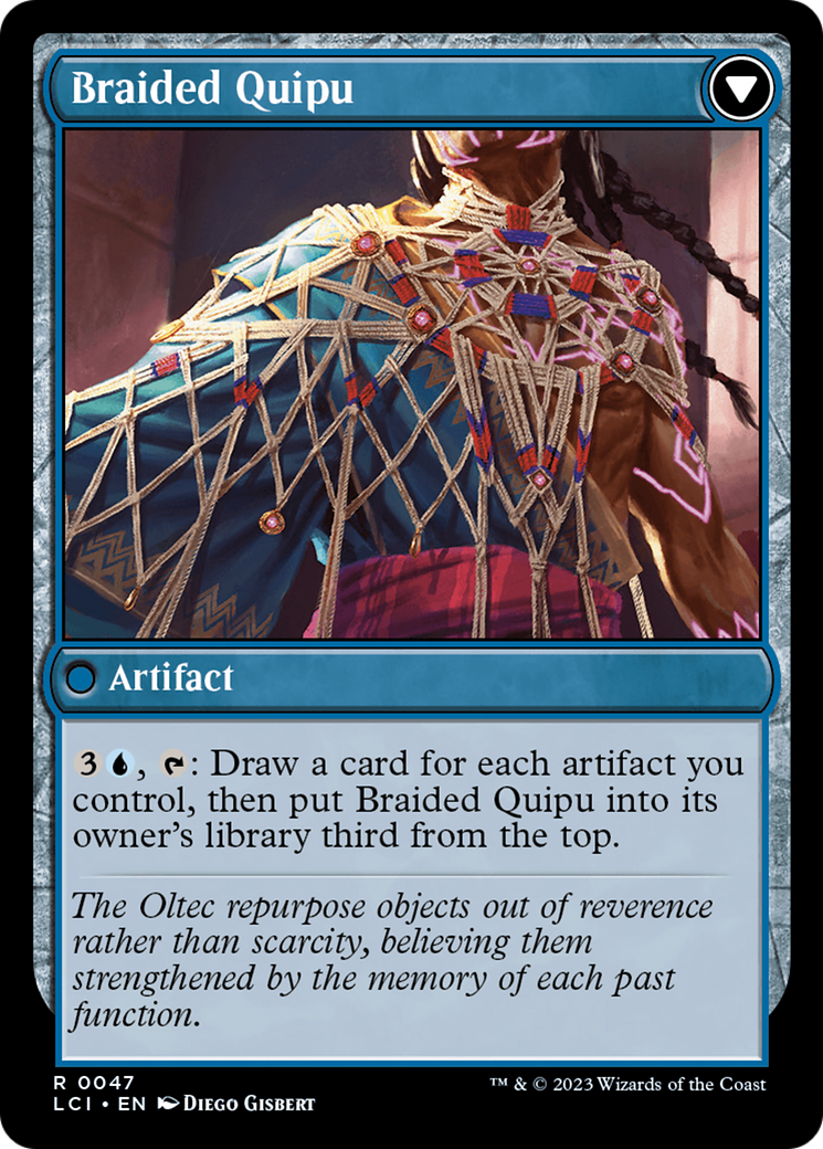 Braided Net // Braided Quipu (LCI-047) - The Lost Caverns of Ixalan Foil