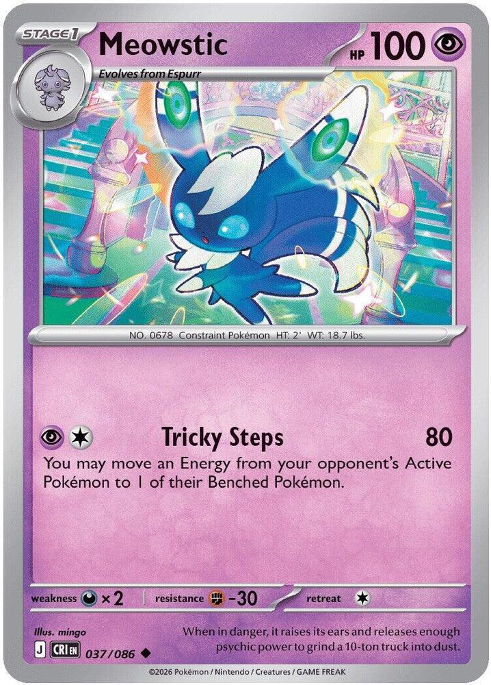 Meowstic (037/086) [ME04: Chaos Rising]