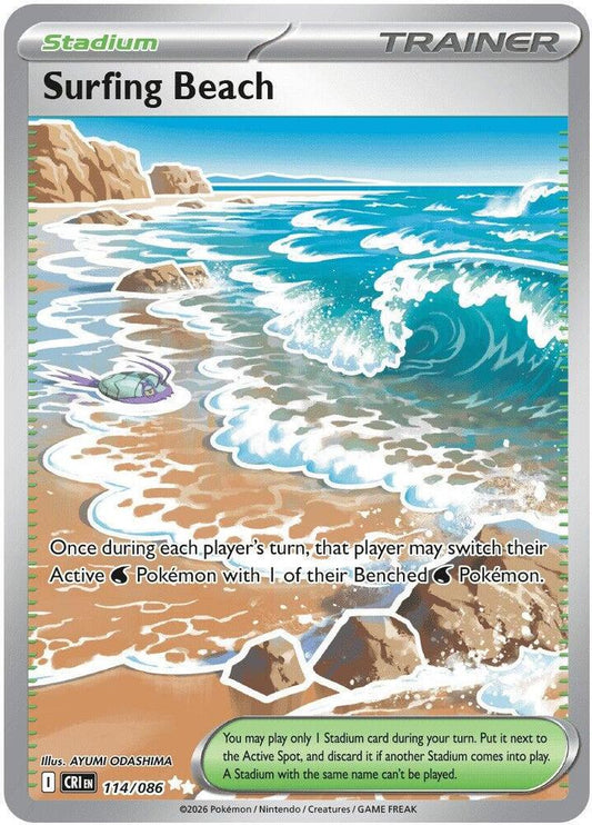 Surfing Beach (114/086) [ME04: Chaos Rising]