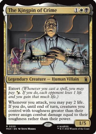 The Kingpin of Crime (MSH-220) - Marvel Super Heroes