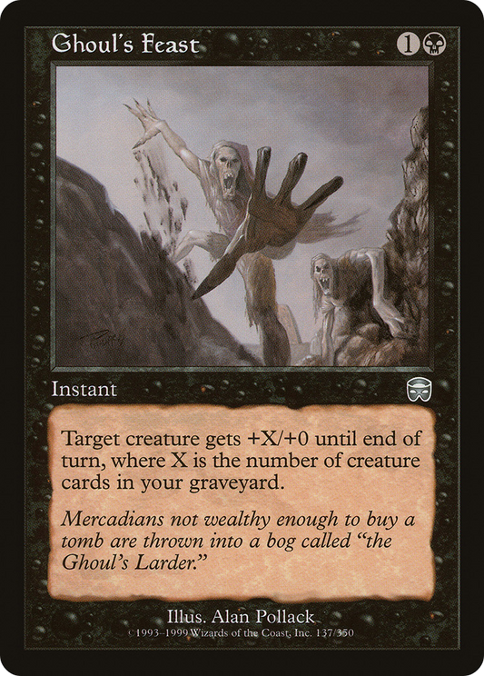 Ghoul's Feast (MMQ-137) - Mercadian Masques Foil