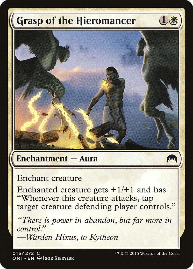 Grasp of the Hieromancer (ORI-015) - Magic Origins Foil
