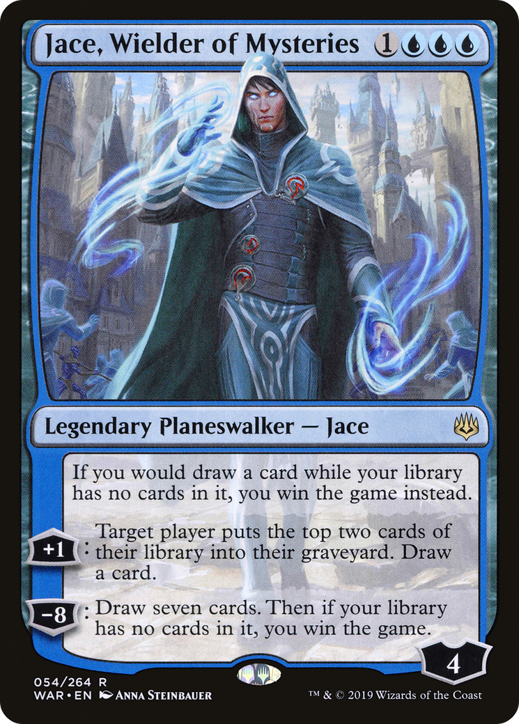Jace, Wielder of Mysteries (WAR-054) - War of the Spark (Japanese)