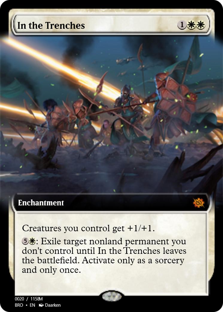 In the Trenches (PRM-105650) - Magic Online Promos Foil
