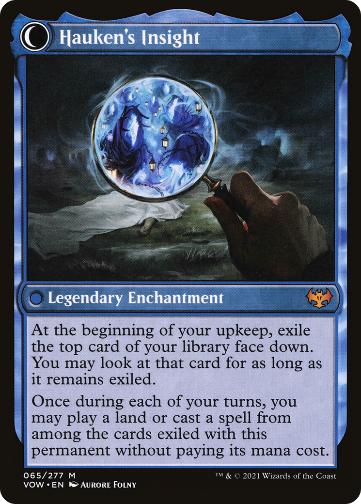 Jacob Hauken, Inspector // Hauken's Insight (VOW-065) - Innistrad: Crimson Vow