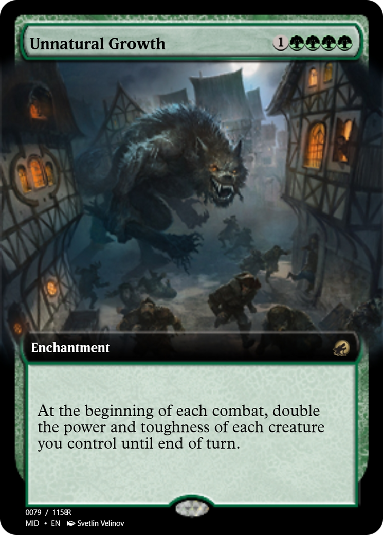 Unnatural Growth (PRM-94038) - Magic Online Promos