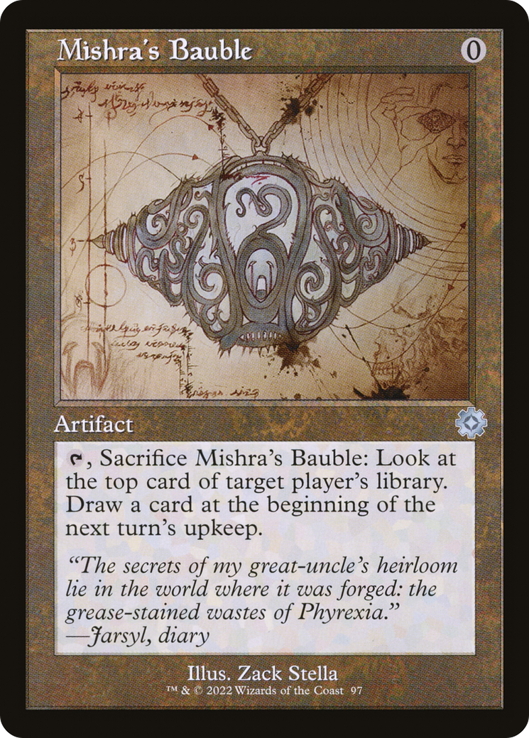 Mishra's Bauble (BRR-097) - The Brothers' War Retro Artifacts Foil