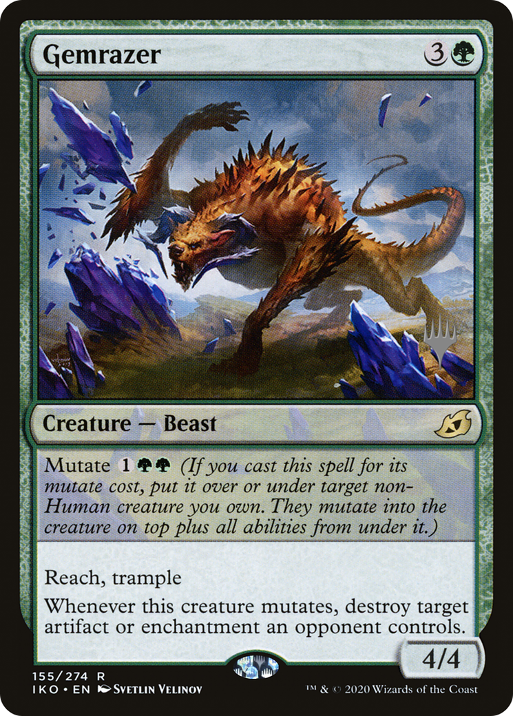 Gemrazer (PPIKO-155) - Ikoria: Lair of Behemoths Promos Foil