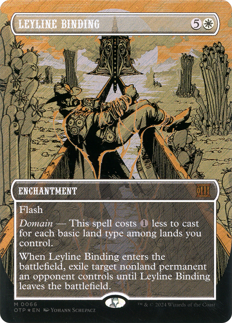 Leyline Binding (OTP-066) - Breaking News (Borderless) Foil