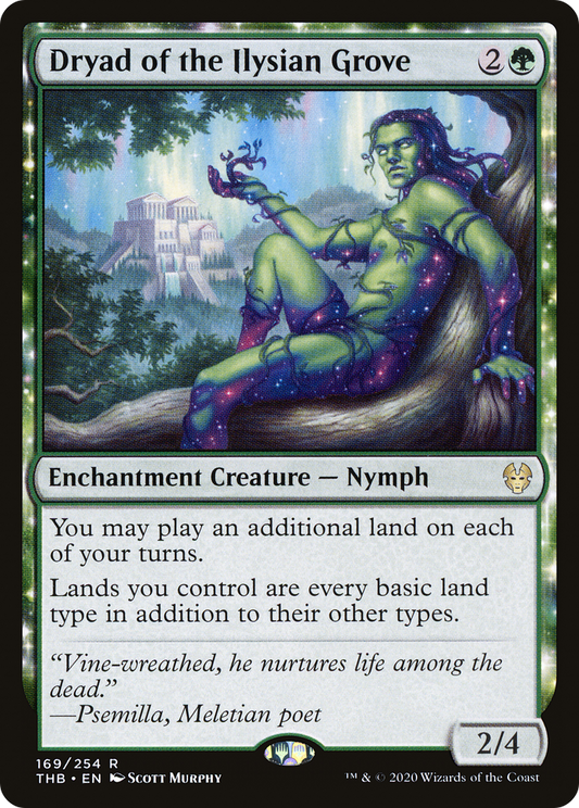 Dryad of the Ilysian Grove (THB-169) - Theros Beyond Death: (enchantment)