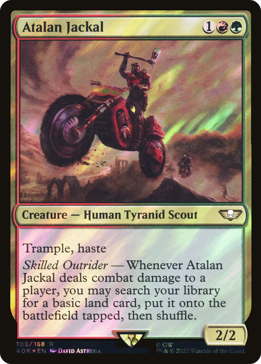 Atalan Jackal (40K-105) - Warhammer 40,000 Commander Foil