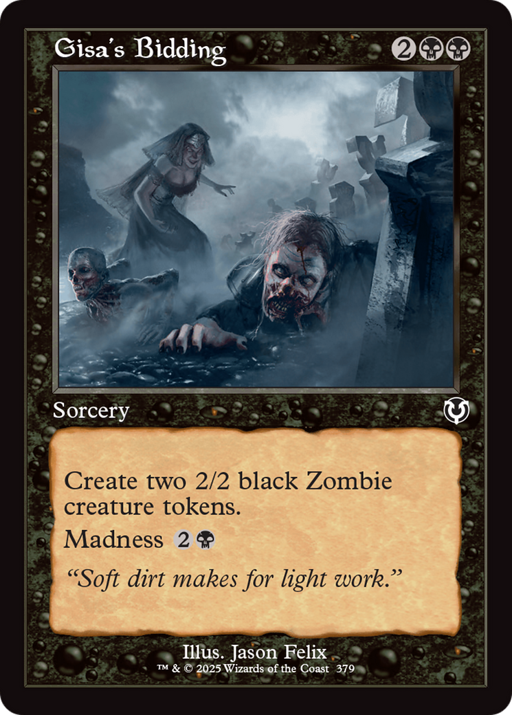 Gisa's Bidding (INR-379) - Innistrad Remastered Foil