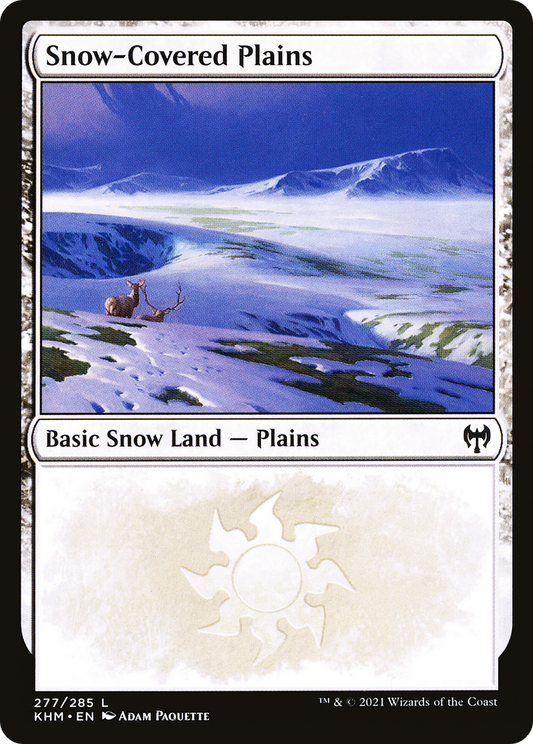 Snow-Covered Plains (277) (KHM-277) - Kaldheim: (snow) Foil