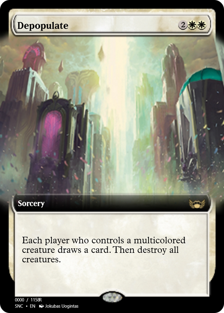 Depopulate (PRM-99781) - Magic Online Promos Foil