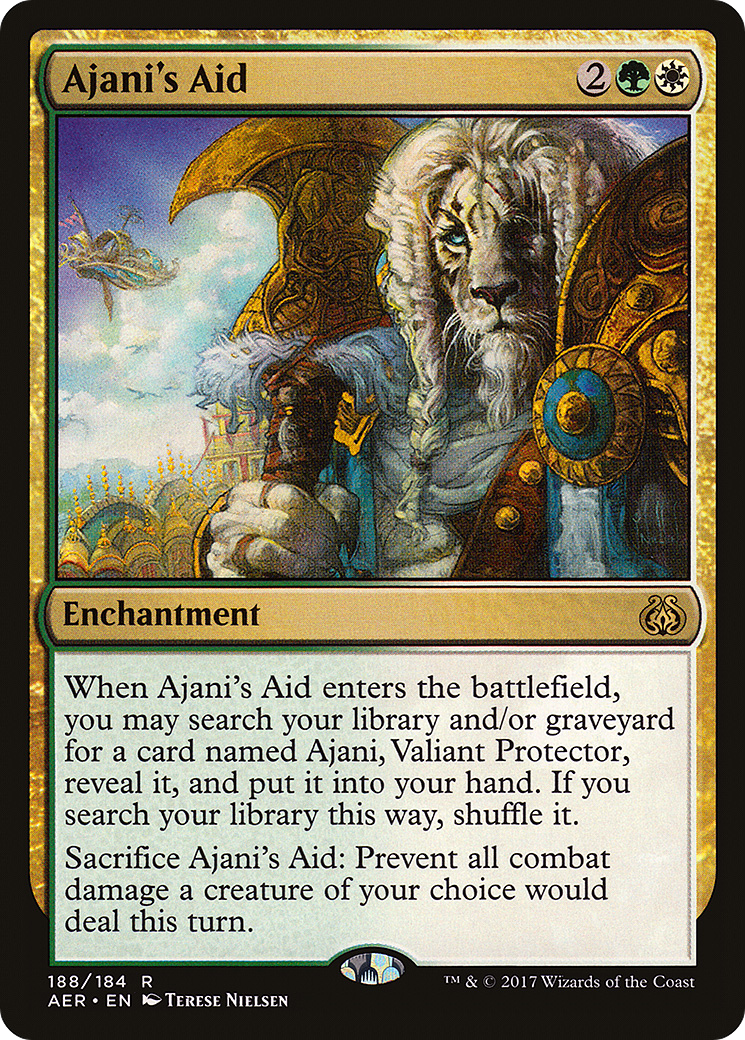 Ajani's Aid (AER-188) - Aether Revolt