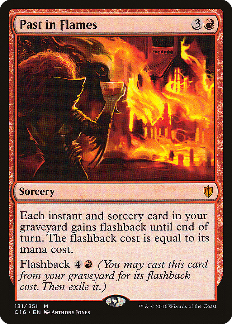 Past in Flames (C16-131) - Commander 2016 (Japanese)