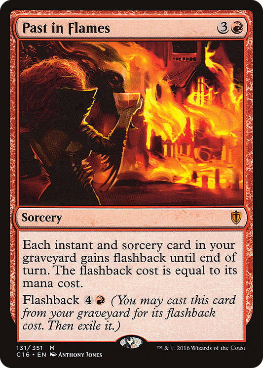 Past in Flames (C16-131) - Commander 2016 (Japanese)