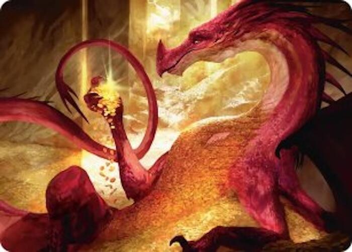 Gleaming Splendor Art Card (4) [The Hobbit Art Series]