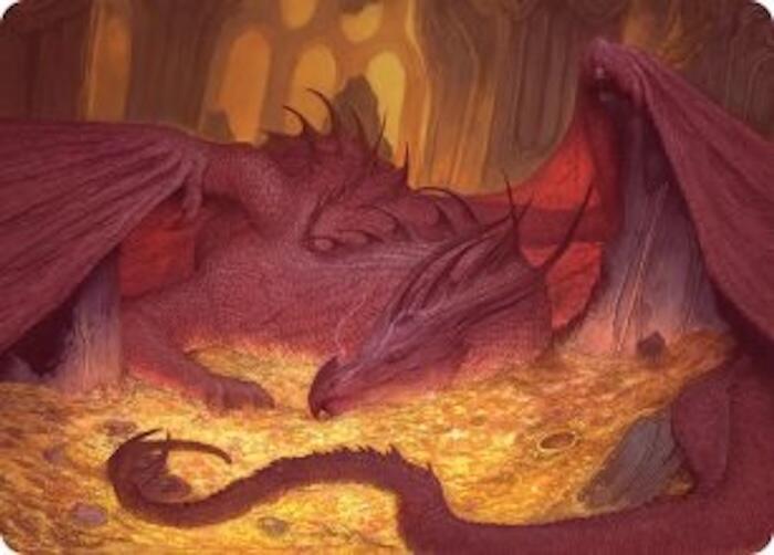 Smaug the Magnificent Art Card (43) [The Hobbit Art Series]