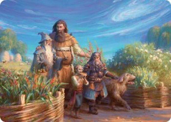 Beorn's Hospitality Art Card (20) [The Hobbit Art Series]