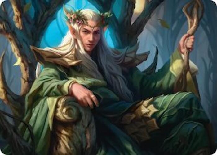 Thranduil, the Elvenking Art Card (22) [The Hobbit Art Series]