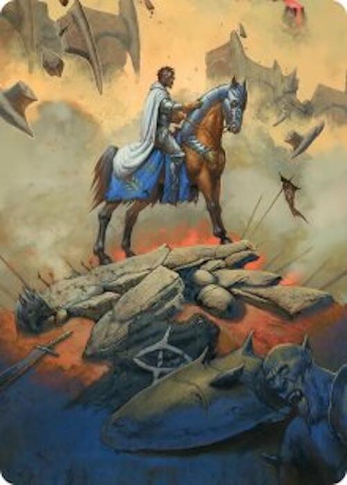 Aragorn, the Uniter Art Card (34) [The Hobbit Art Series]