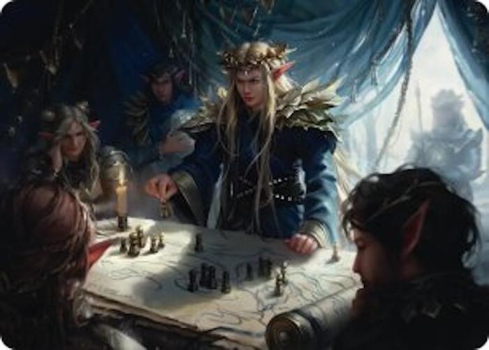 Thranduil the Strategist Art Card (49) [The Hobbit Art Series]