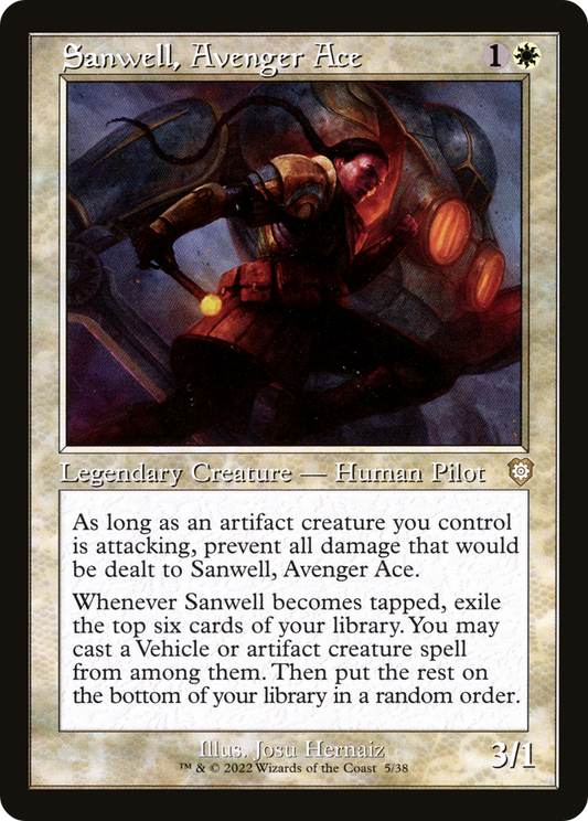 Sanwell, Avenger Ace (BRC-005) - The Brothers' War Commander