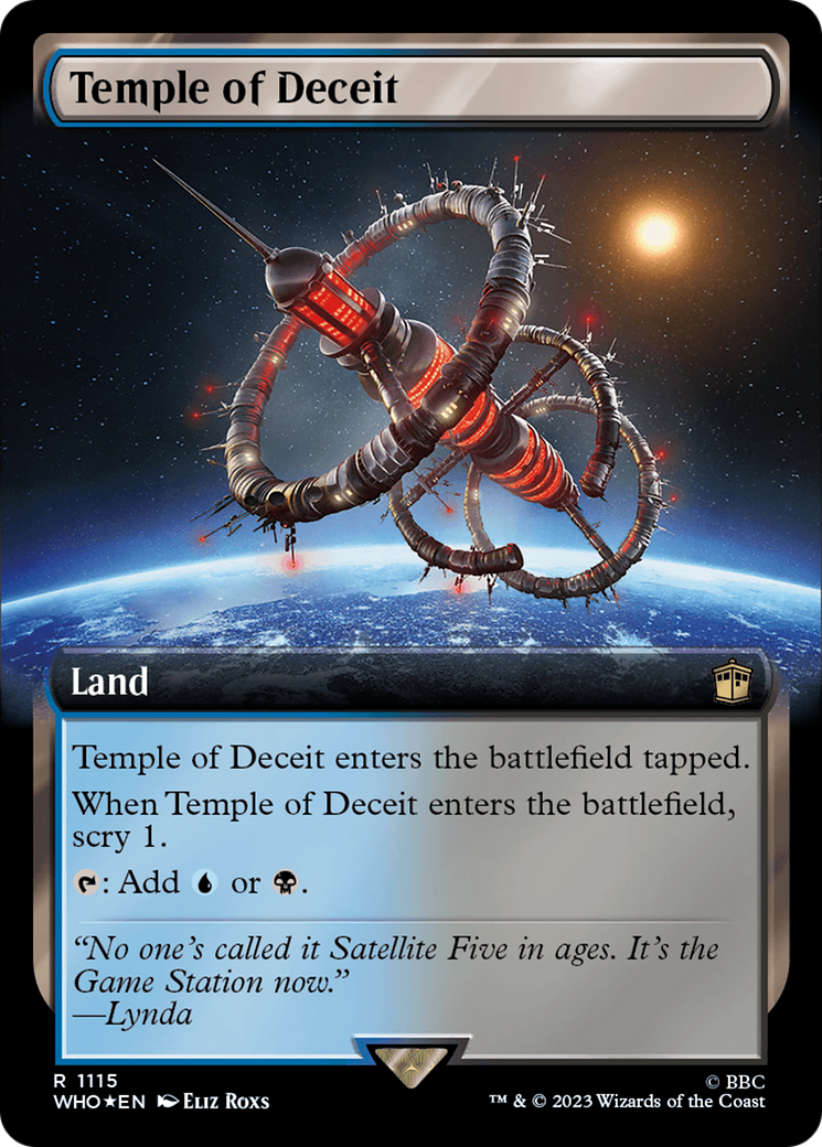 Temple of Deceit (WHO-1115) - Doctor Who: (Extended Art) Foil