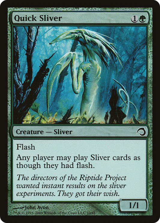Quick Sliver (PDS-010) - Premium Deck Series: Slivers Foil