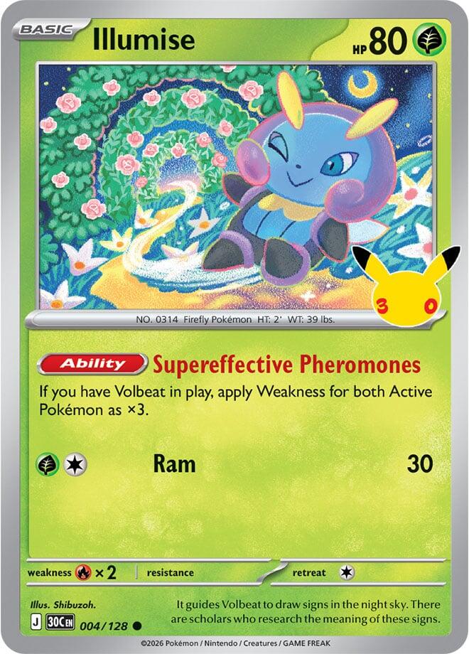 Illumise (004/128) [ME: 30th Celebration]